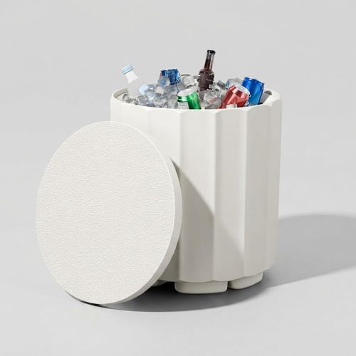 FONTOI Outdoor Cooler Side Table